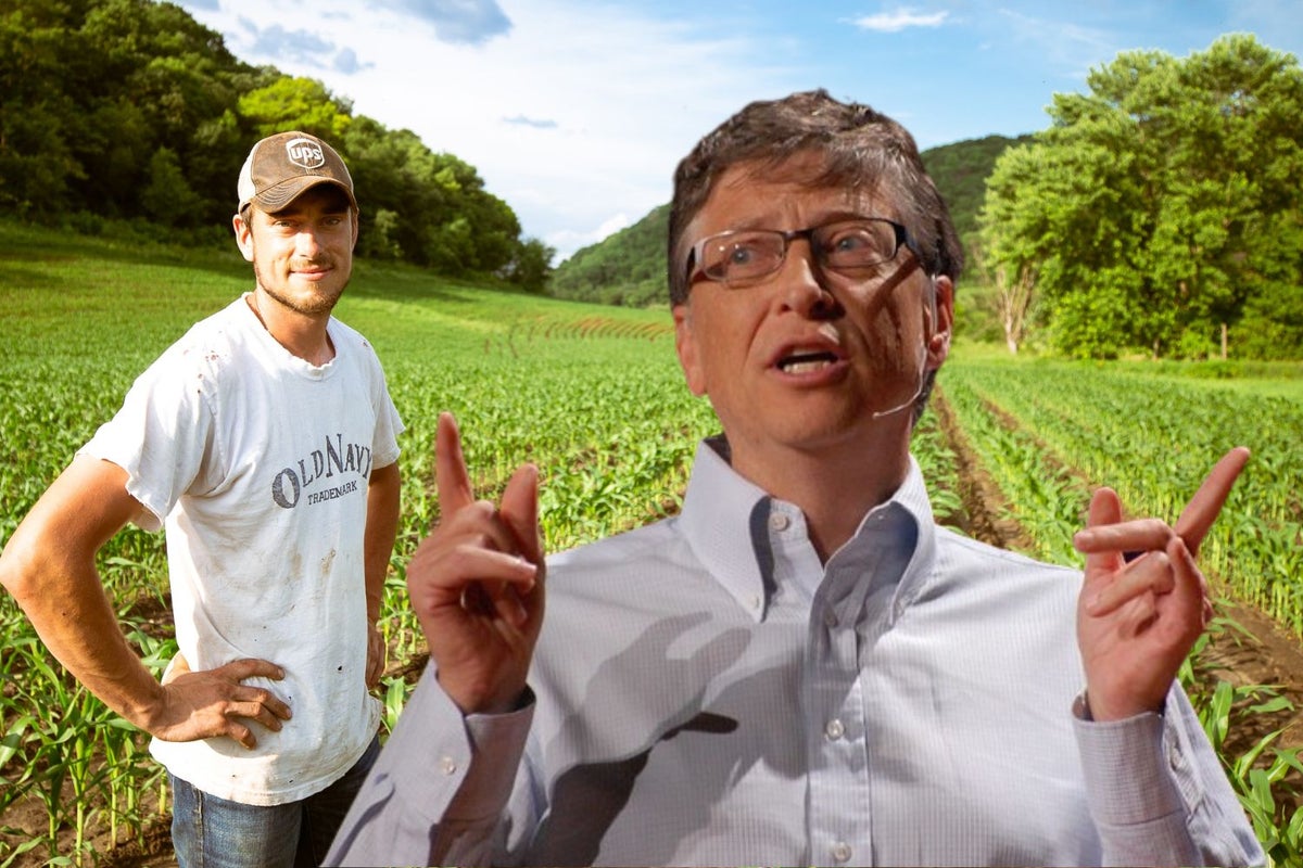 Bill Gates Called Out By Farmer For Secretly Buying Up US Farmland: 'I Don't Want Him To Control A Single Acre'