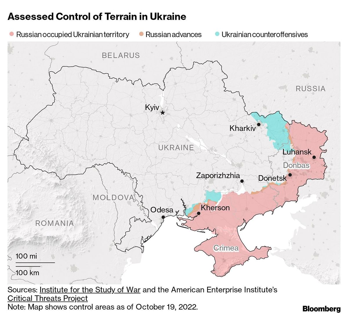 Russia Signals Rapid Kherson Retreat, UK Says
