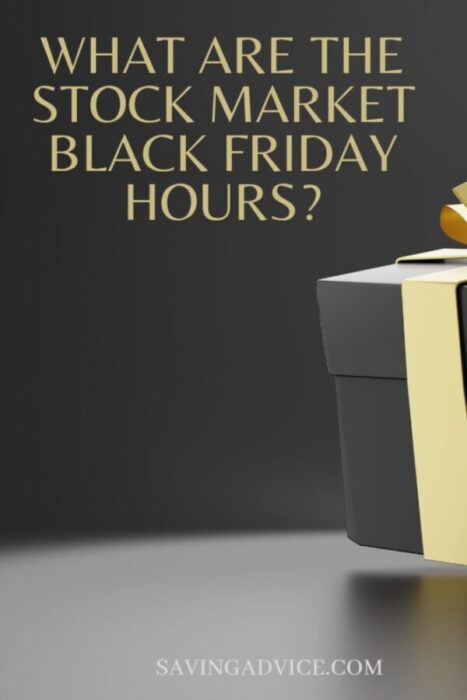 What are the stock market Black Friday hours?