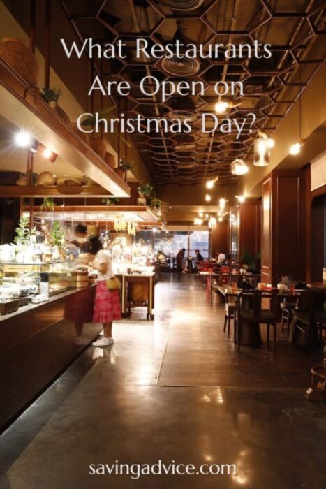 What restaurants are open on Christmas Day?