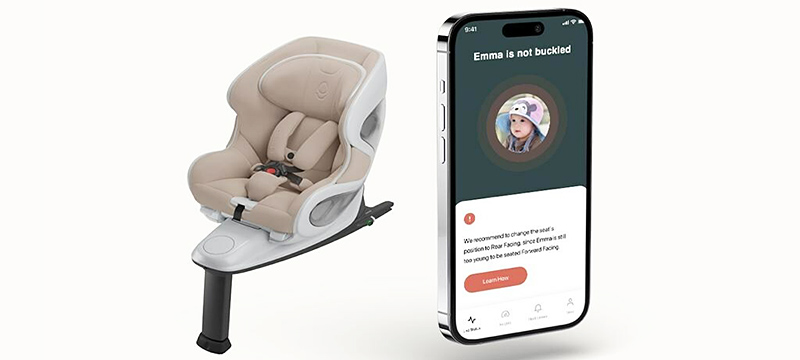 babyark Launches the World's Safest Car Seat at the 2023 Consumer Electronics Show